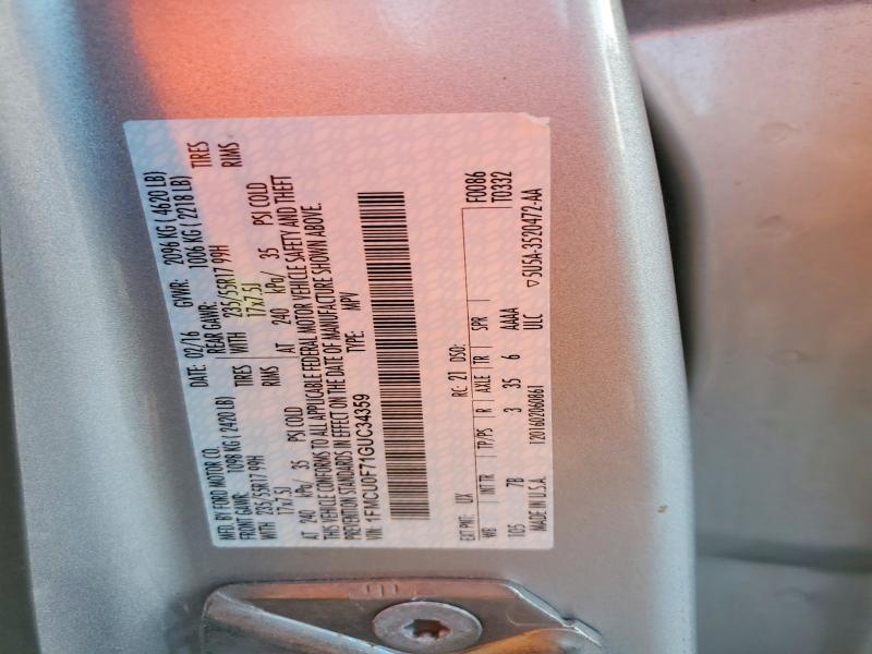 2016 Ford Escape s