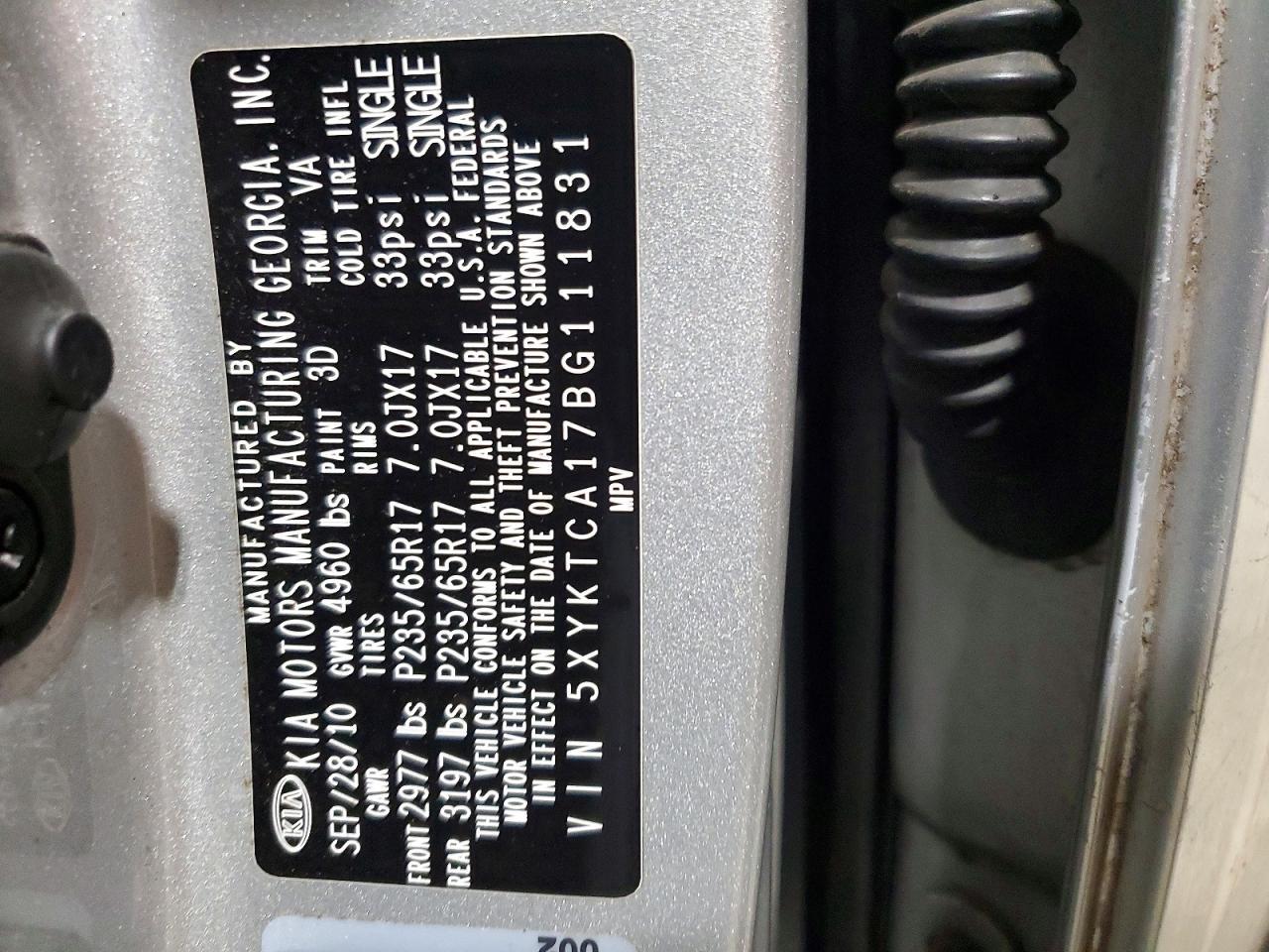 2011 KIA Sorento Base