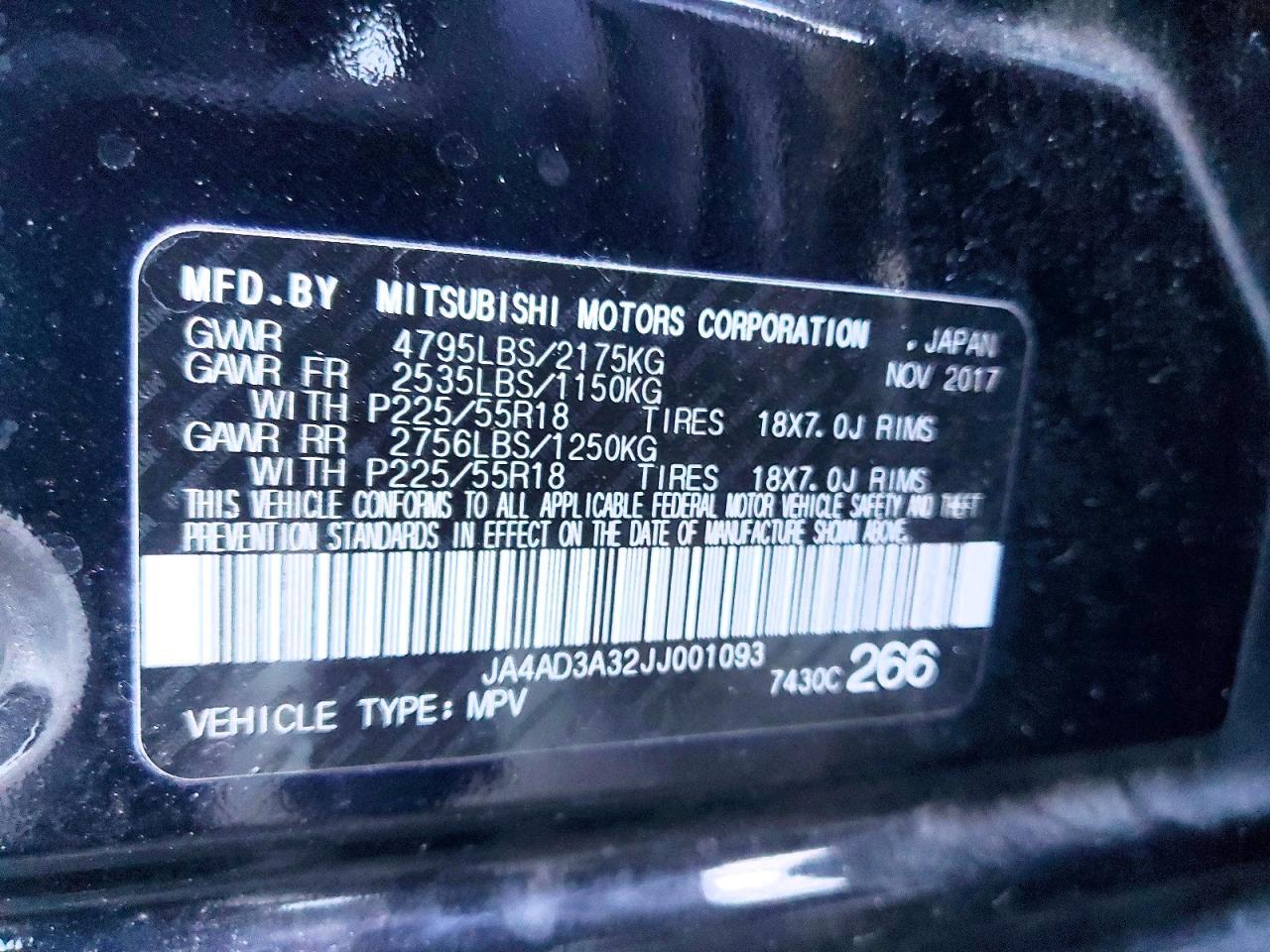 2018 Mitsubishi Outlander se
