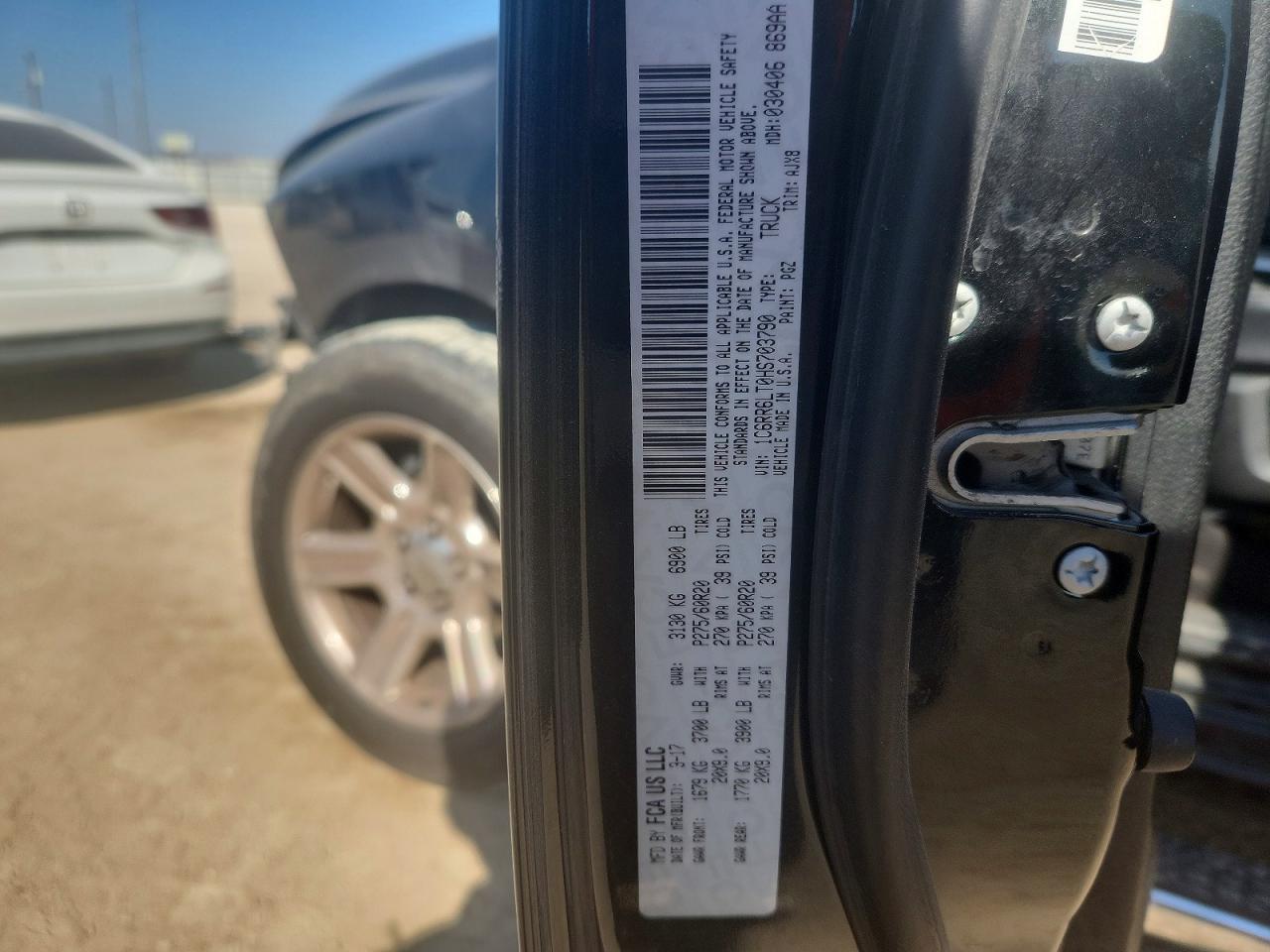 2017 Dodge Ram 1500 slt