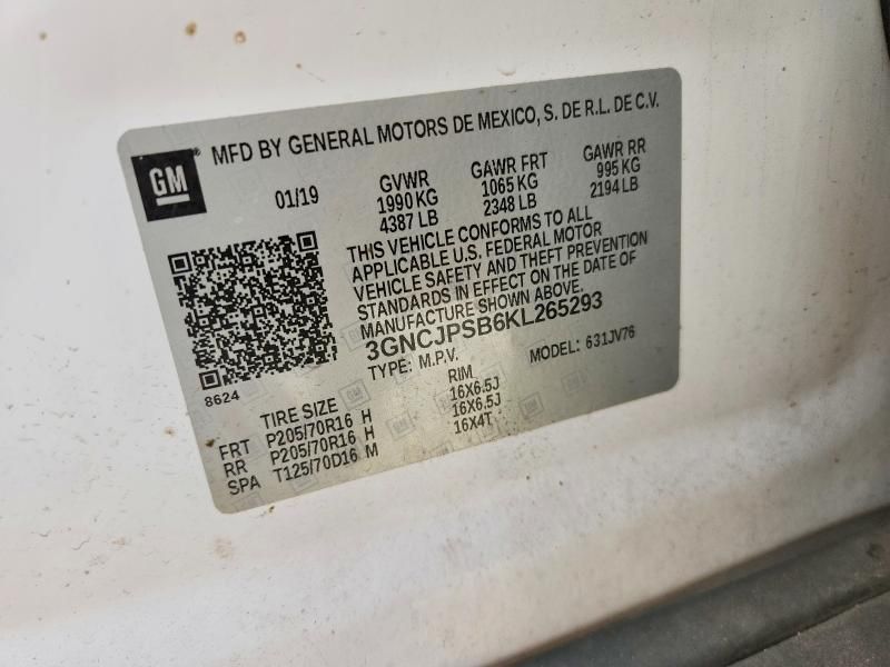 2019 Chevrolet Trax 1LT