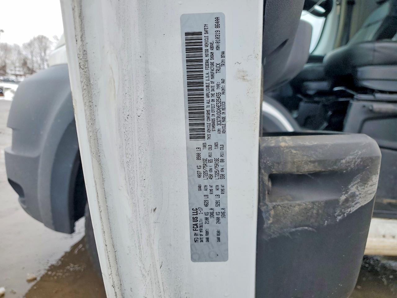 2017 Dodge RAM Promaster 2500 2500 High