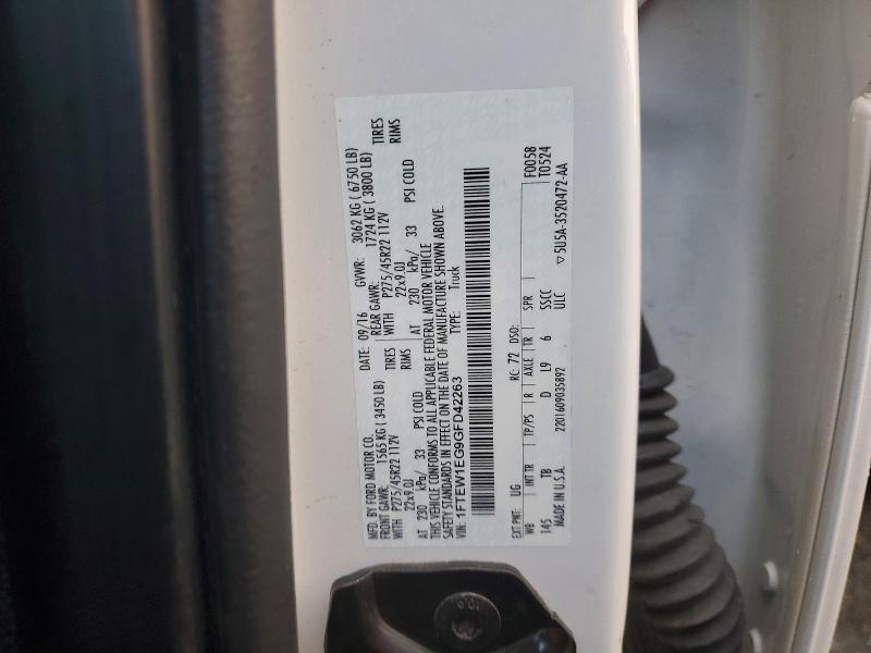 2016 Ford F150 Supercrew