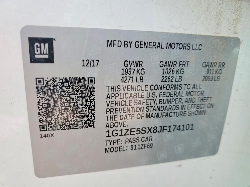 2018 Chevrolet Malibu Premier