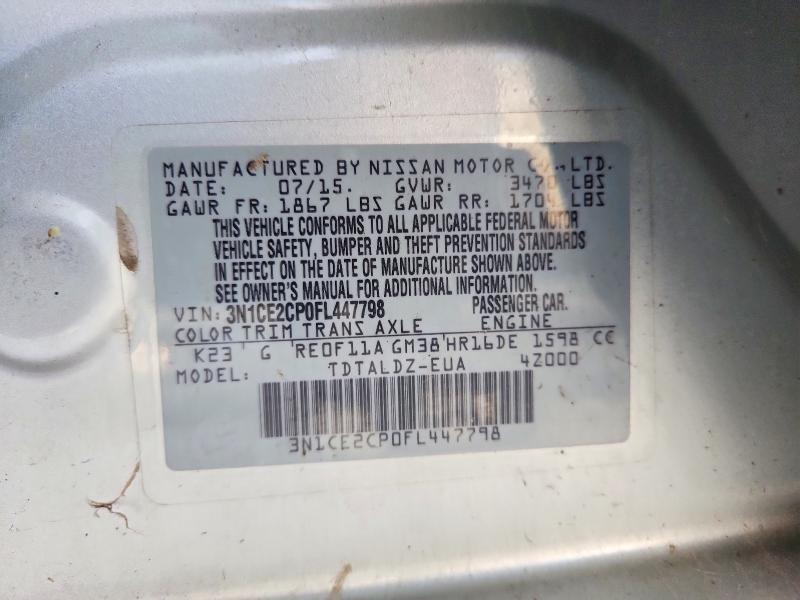 2015 Nissan Versa Note s