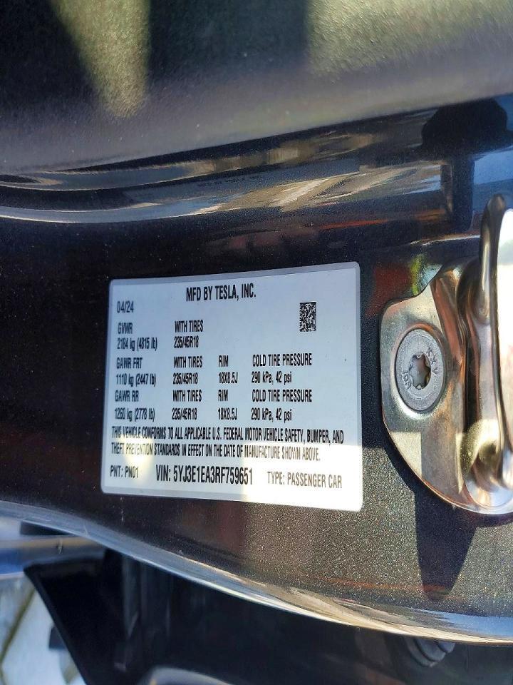2024 Tesla Model 3