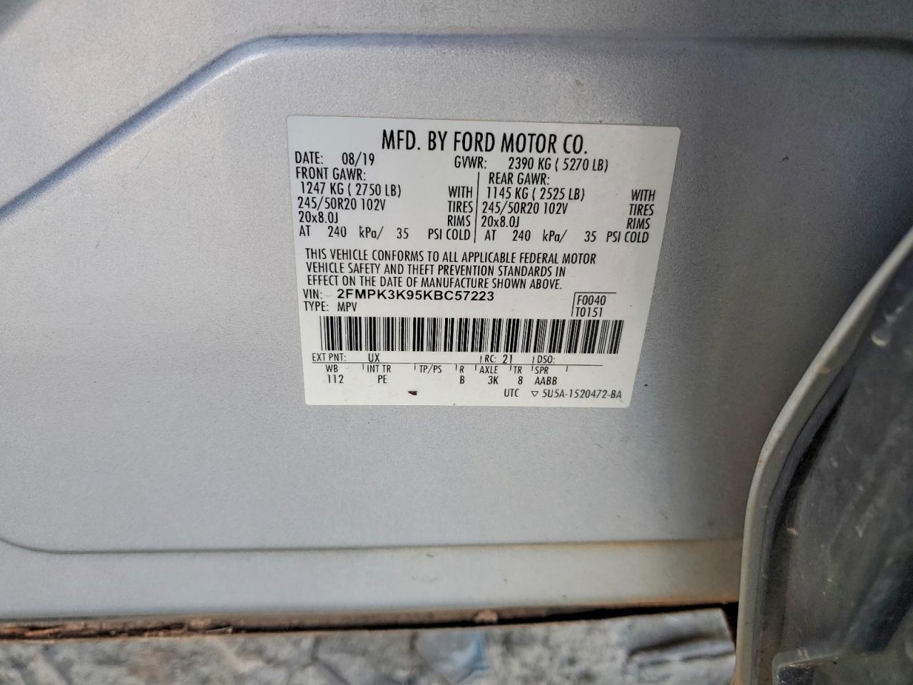 2019 Ford Edge Titanium