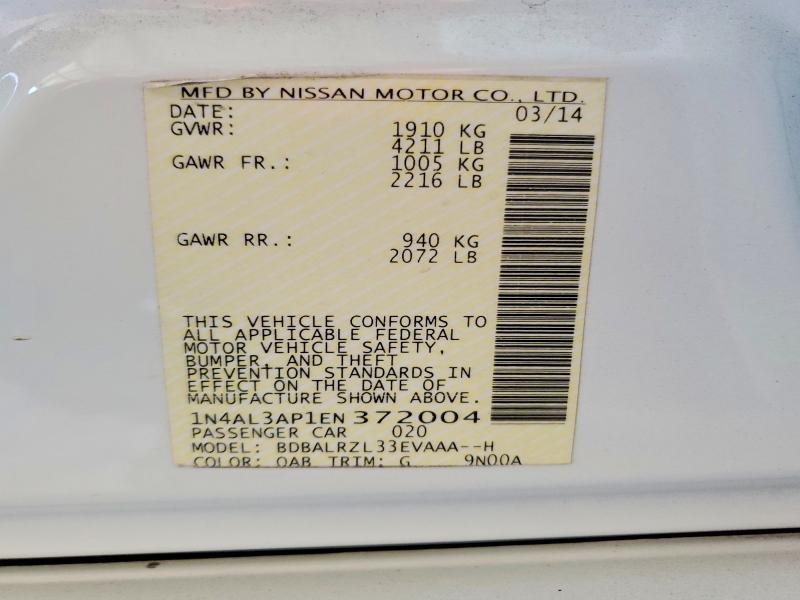 2014 Nissan Altima 2.5 s