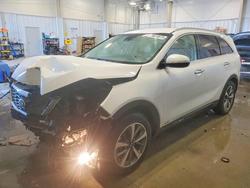 Salvage cars for sale from Copart Wayland, MI: 2019 KIA Sorento ex V6