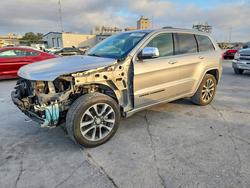 Jeep salvage cars for sale: 2017 Jeep Grand Cherokee Overland