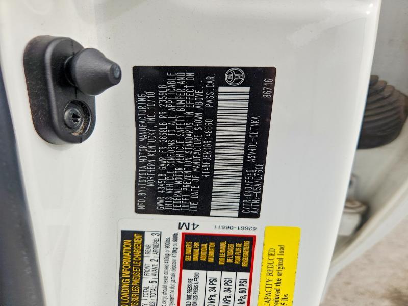 2011 Toyota Camry Base