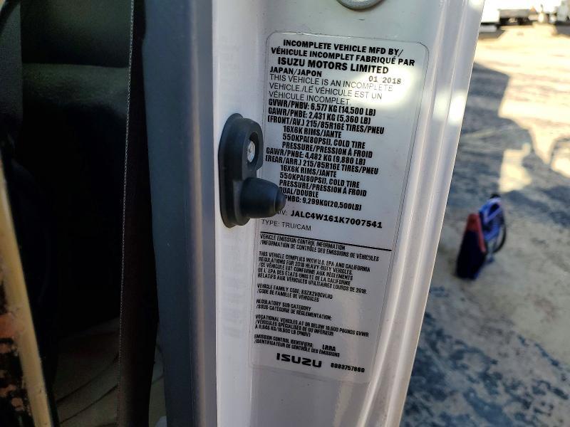 2019 Isuzu Npr hd box Truck