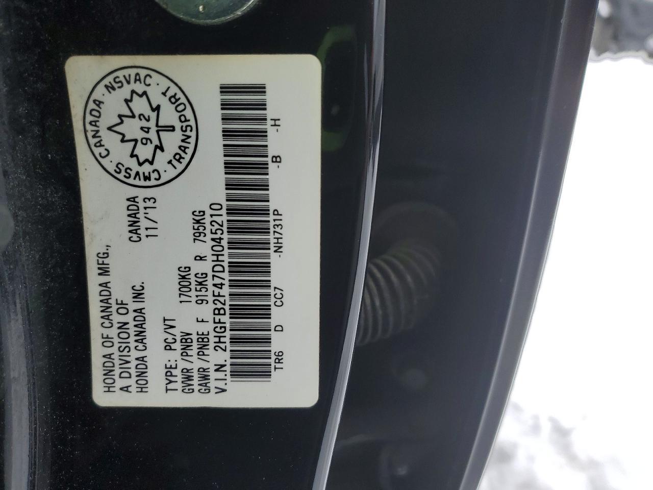 2013 Honda Civic lx