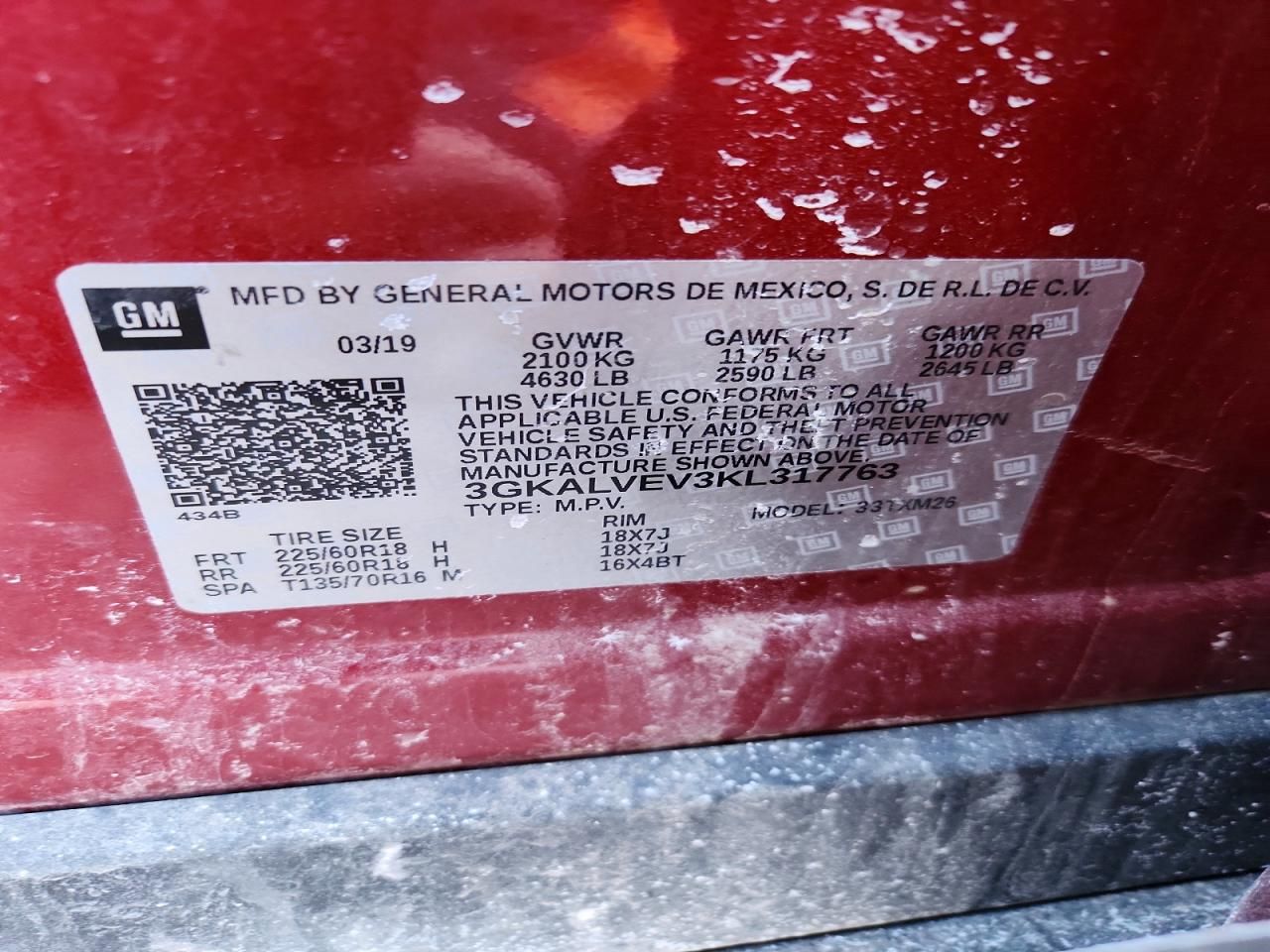 2019 GMC Terrain slt