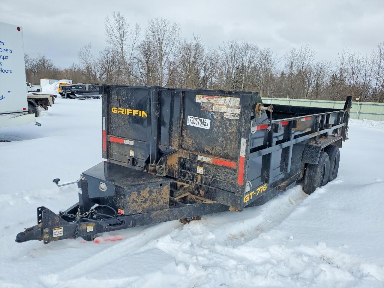 2024 Griffin GT-716 Dump Trailer