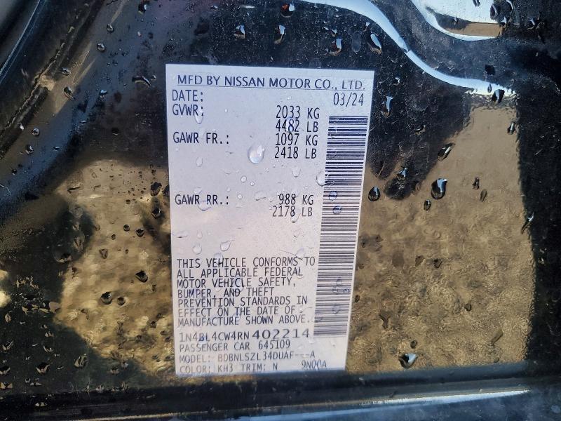 2024 Nissan Altima 2.5 sr