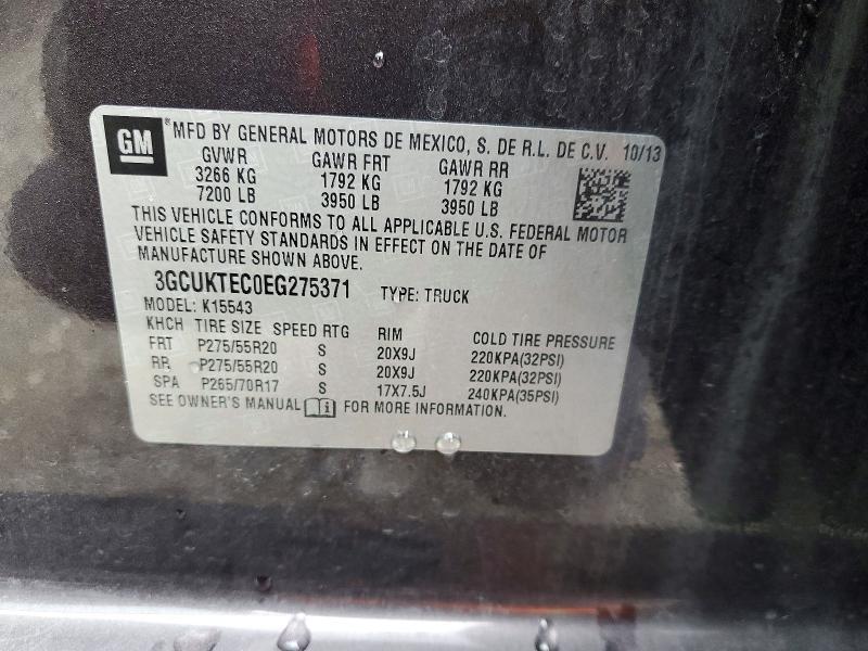 2014 Chevrolet Silverado K1500 High Country