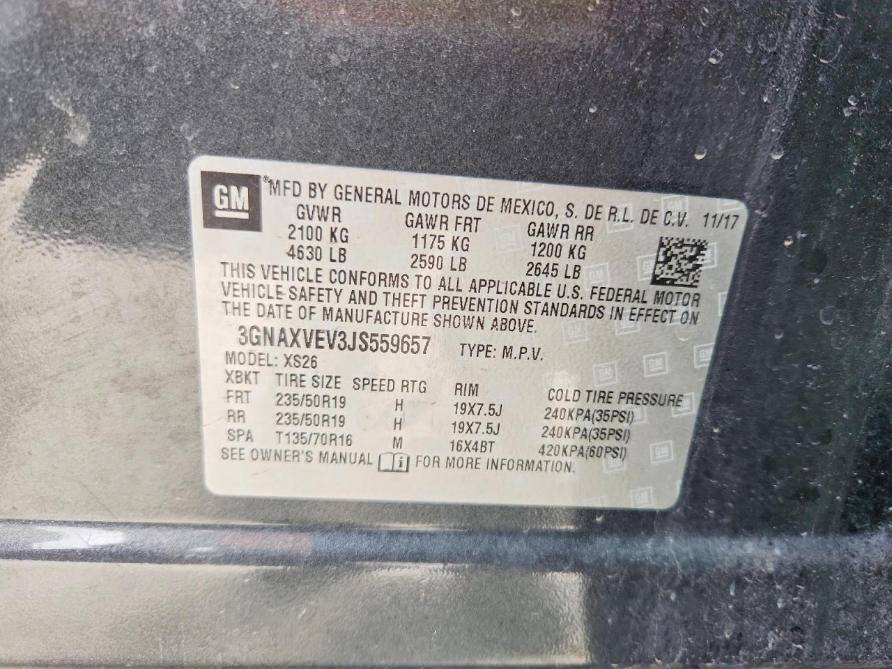 2018 Chevrolet Equinox Premier