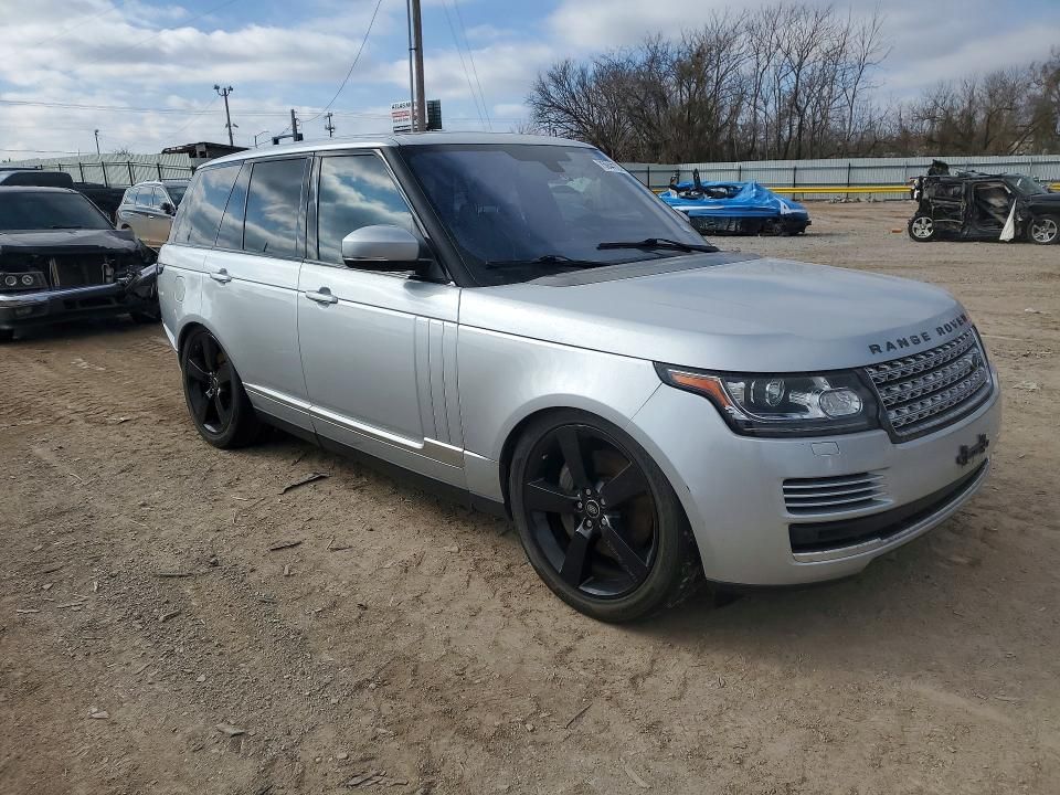 2016 Land Rover Range Rover hse