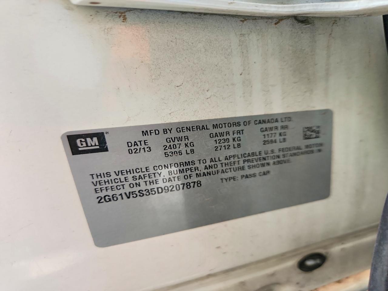 2013 Cadillac Xts Platinum