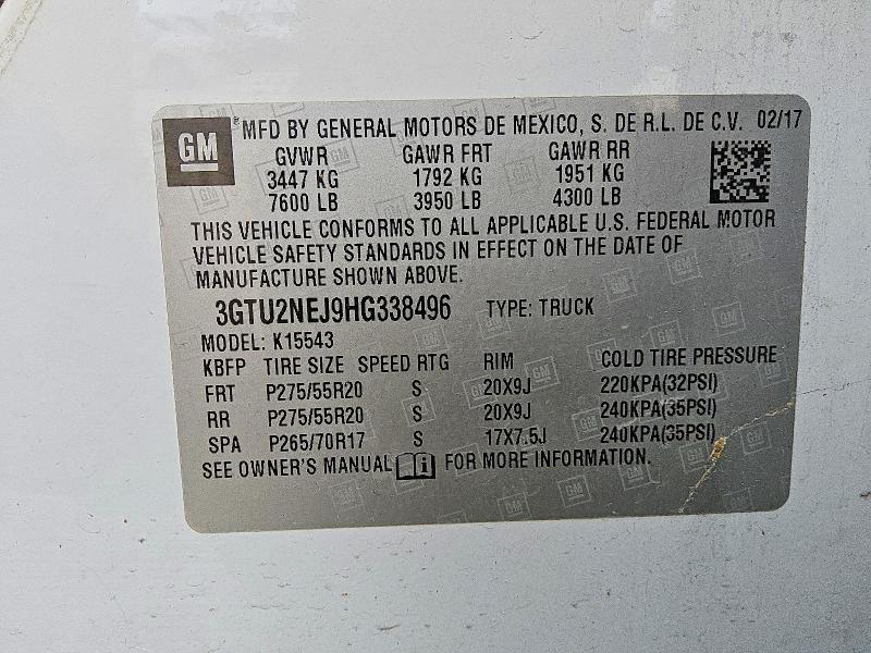 2017 GMC Sierra K1500 SLT