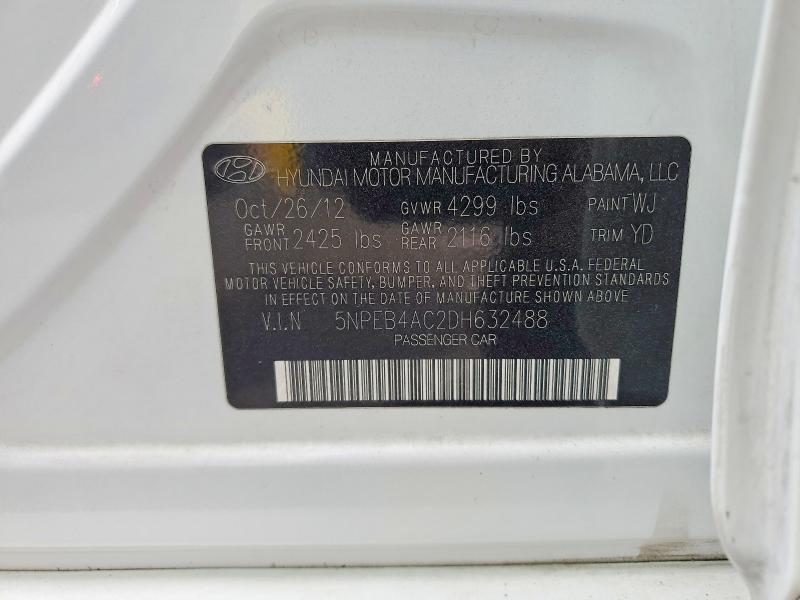 2013 Hyundai Sonata gls