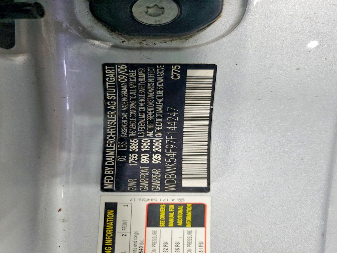 2007 Mercedes-Benz Slk 280