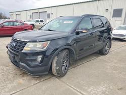 Ford salvage cars for sale: 2016 Ford Explorer Sport
