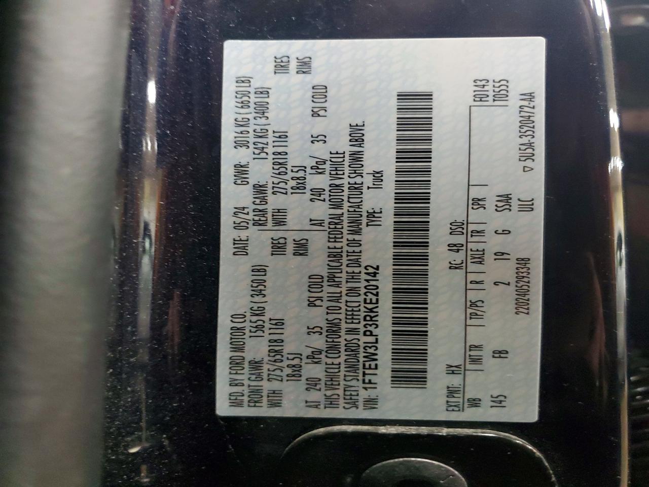 2024 Ford F150 XLT