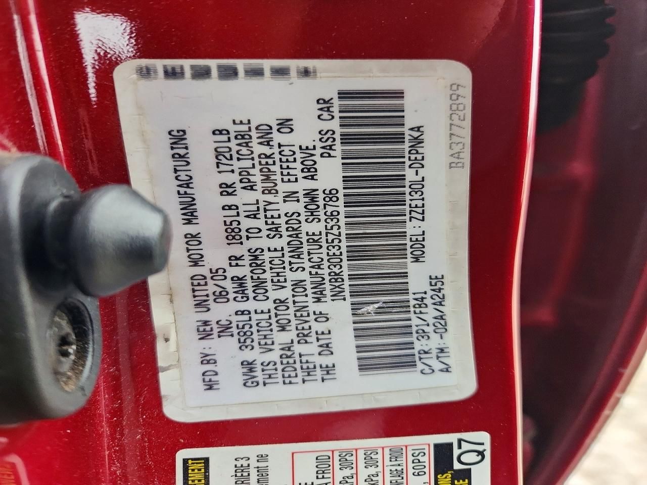 2005 Toyota Corolla ce