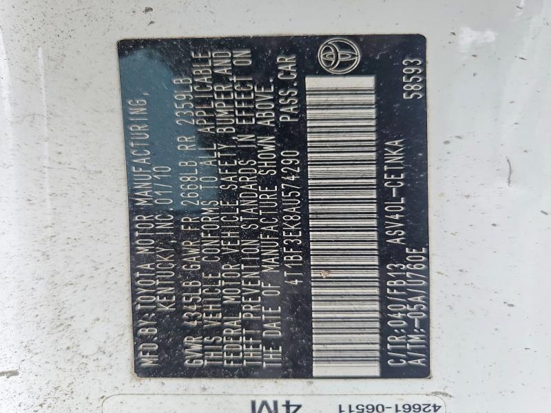 2010 Toyota Camry Base