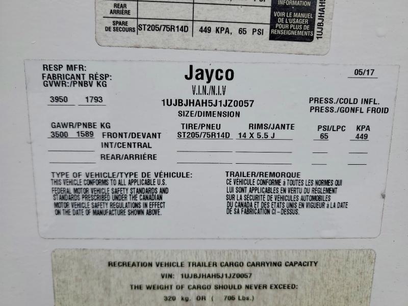 2018 Jayco Camper