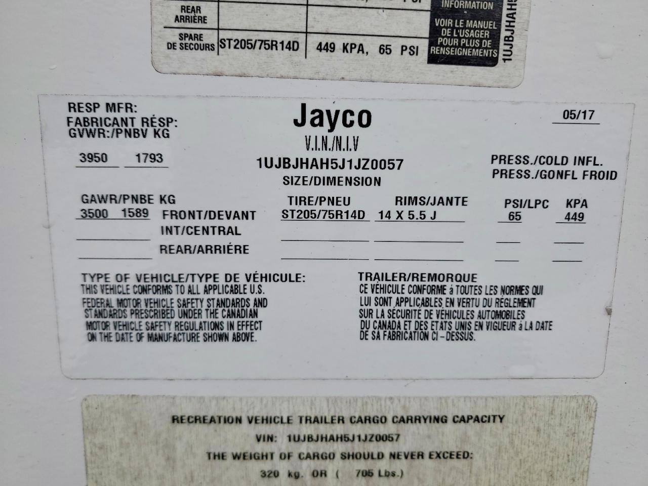 2018 Jayco Camper