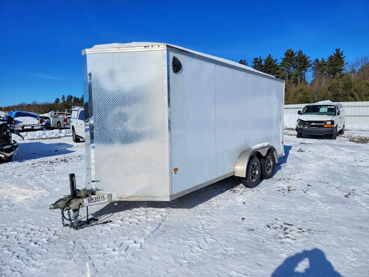 2021 Alcom Enclosed Cargo Trailer