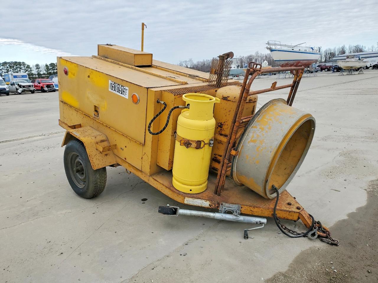 1989 Pelsue Manhole Support Trailer