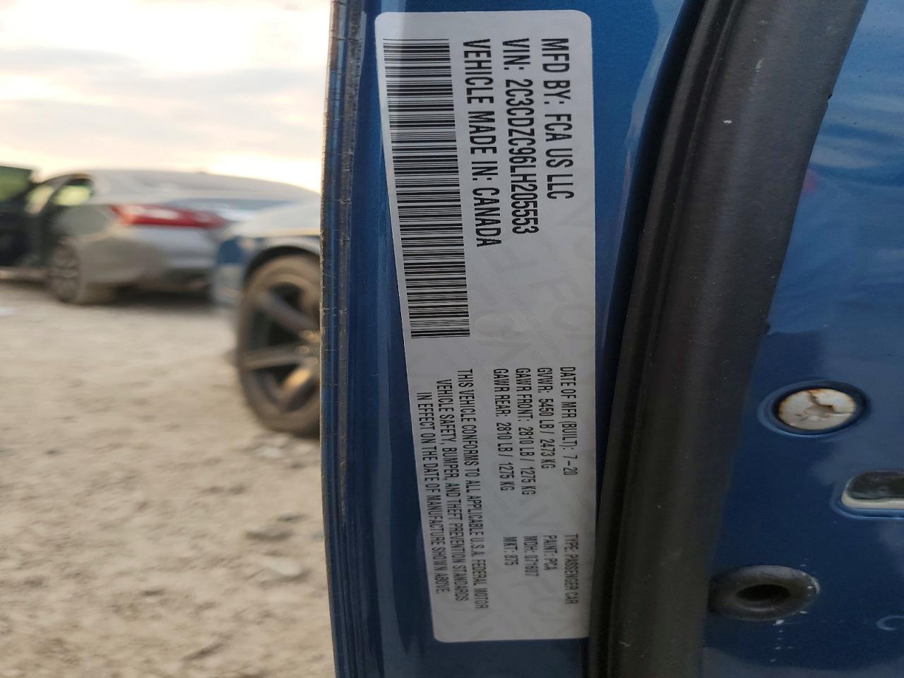 2020 Dodge Challenger srt Hellcat