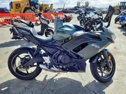 Kawasaki salvage cars for sale: 2025 Kawasaki Ex650 p