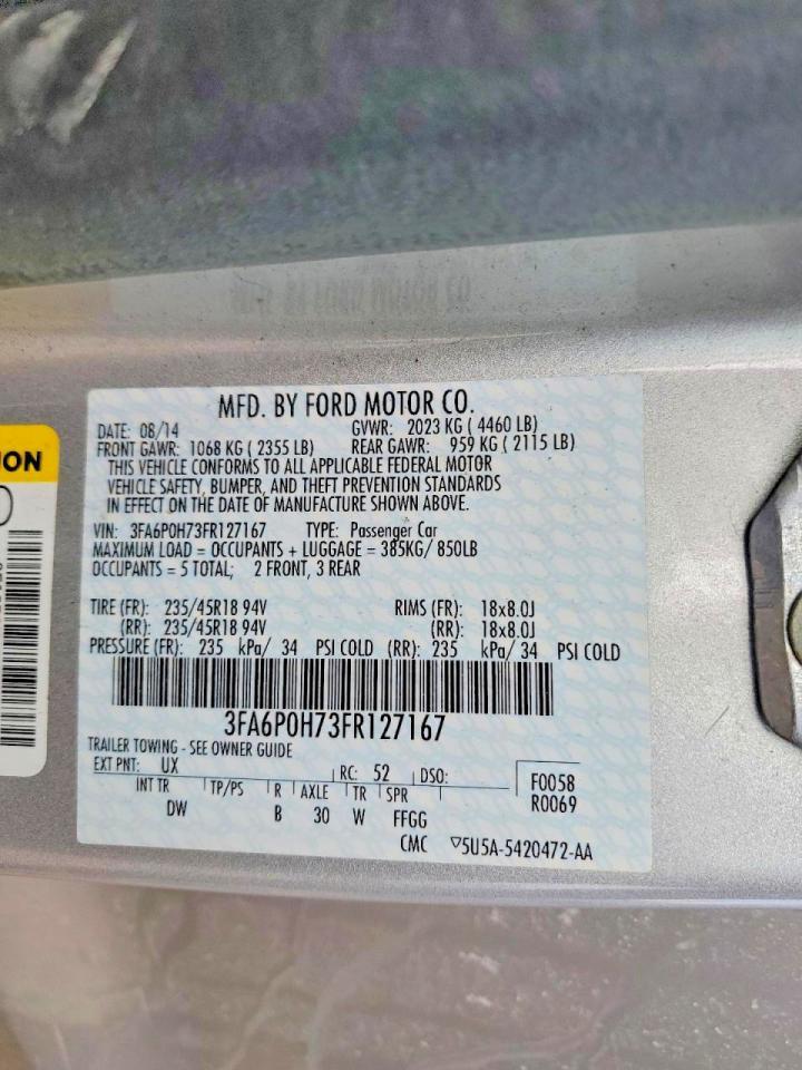 2015 Ford Fusion se