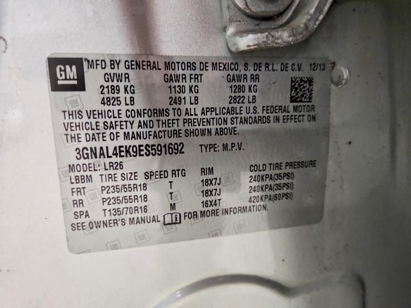 2014 Chevrolet Captiva ltz