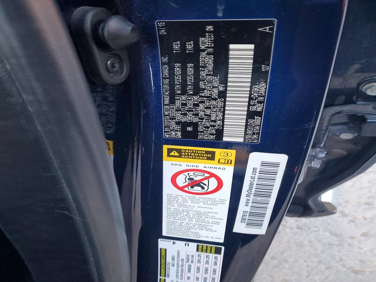 2015 Lexus Rx 350 Base