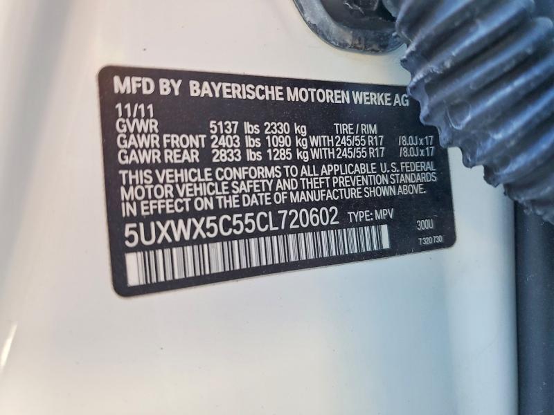 2012 BMW X3 Xdrive28i