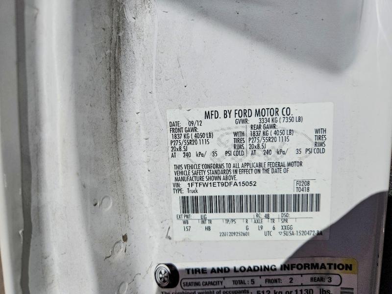 2013 Ford F150 Supercrew