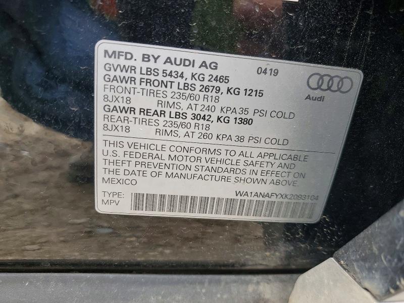 2019 Audi Q5 Premium