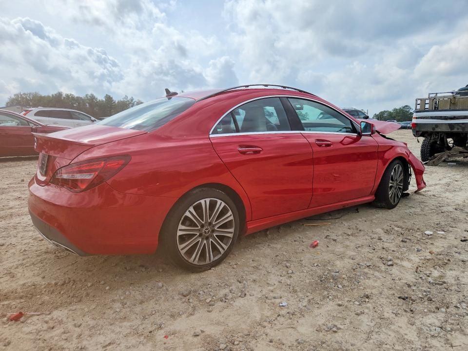 2018 Mercedes-Benz Cla 250