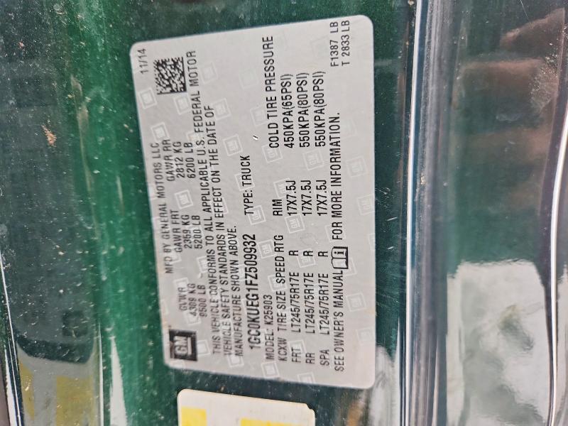 2015 Chevrolet Silverado K2500 Heavy Duty