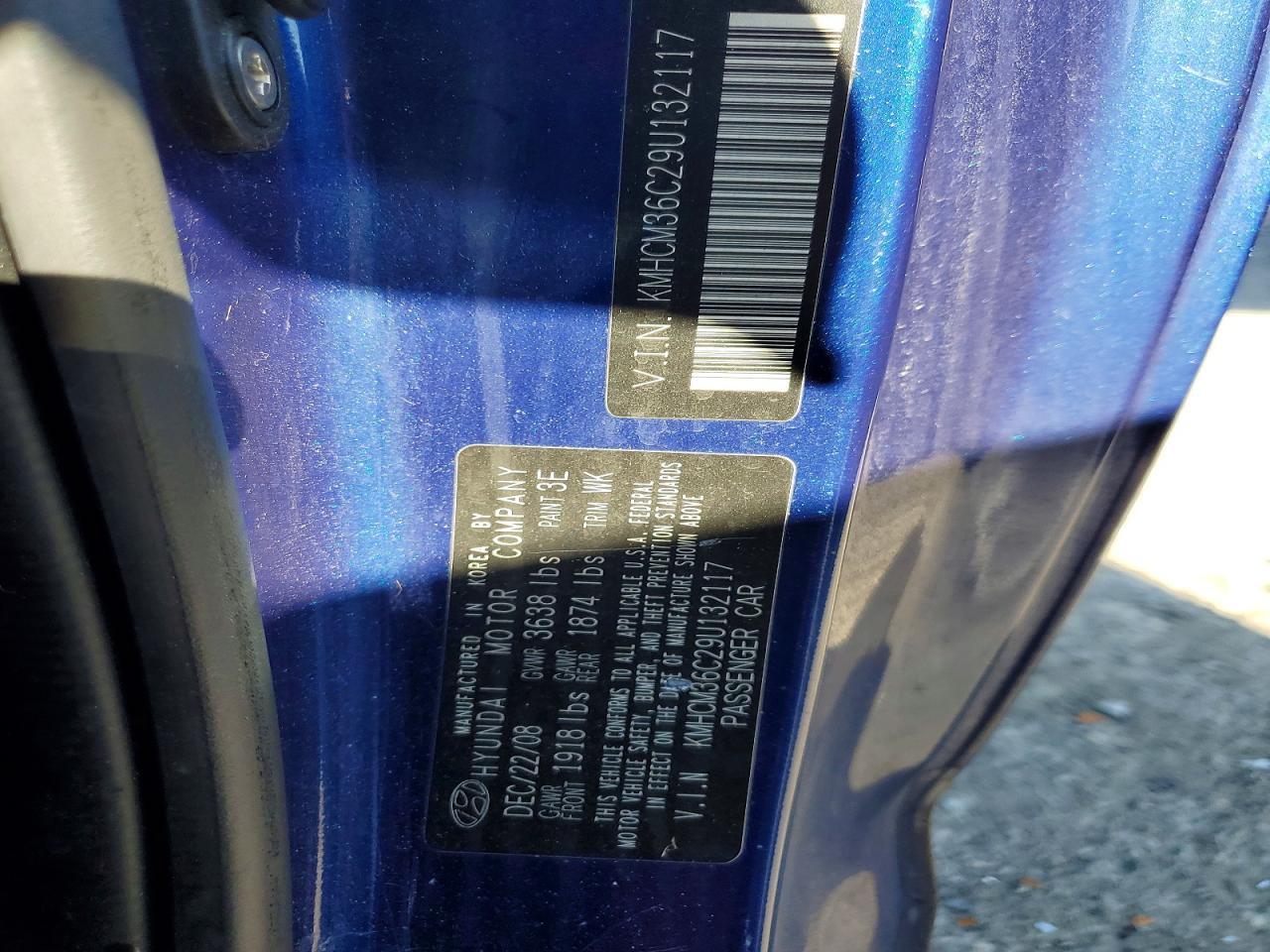 2009 Hyundai Accent gs