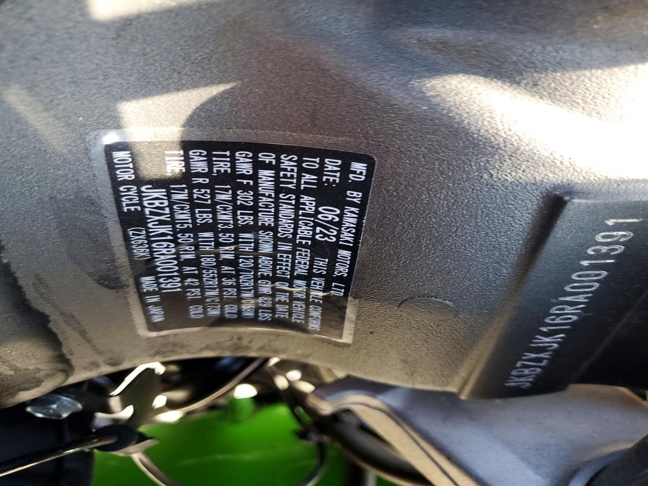 2024 Kawasaki ZX636 K