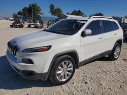 Jeep salvage cars for sale: 2015 Jeep Cherokee Limited