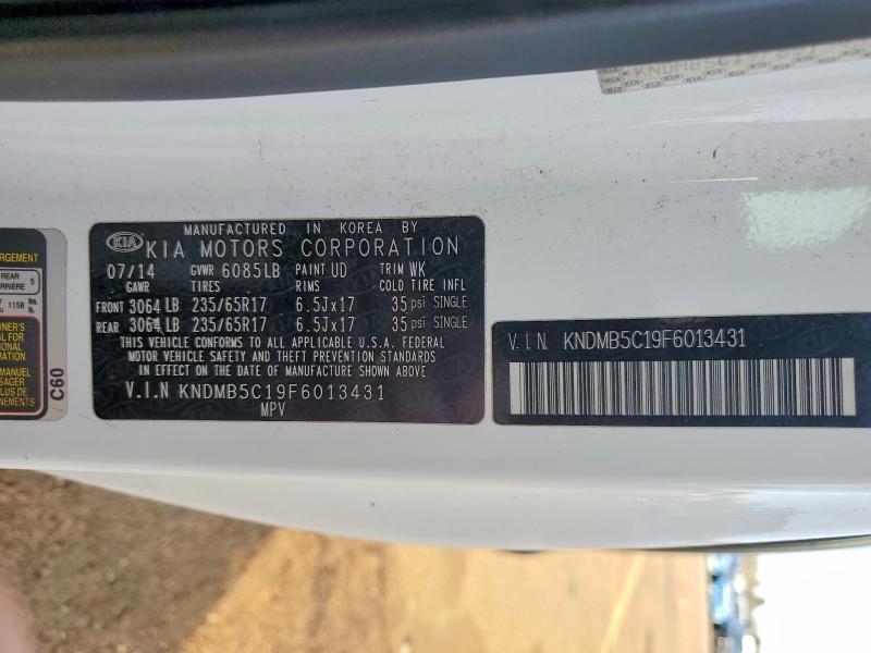 2015 KIA Sedona lx