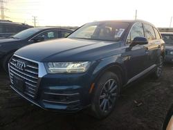 Audi salvage cars for sale: 2018 Audi Q7 Premium Plus